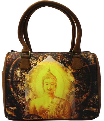 

Bhamini Hand-held Bag(Brown)