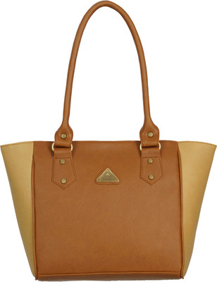 

Fantosy Hand-held Bag(Tan, Brown), Brown;tan
