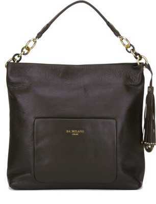 

Da Milano Hand-held Bag(Brown)
