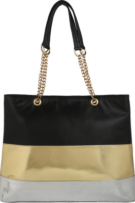 Berrypeckers Shoulder Bag(Black, Gold)