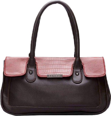 

Caprese Satchel(Brown, Pink)