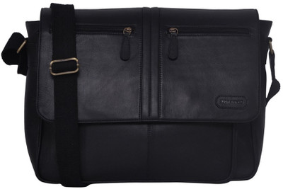 

Justanned Messenger Bag(Black)