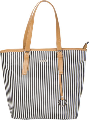 

Bern Shoulder Bag(Black, Beige), Beige;black