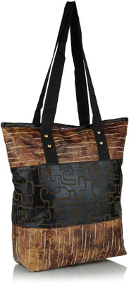 

Home Heart Tote(Brown, Black), Black;brown