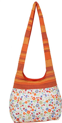 

Anekaant Shoulder Bag(Orange, White)