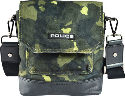 Police Messenger Bag(Green)
