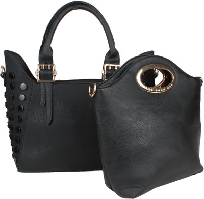 

Saffron Craft Hand-held Bag(Black)