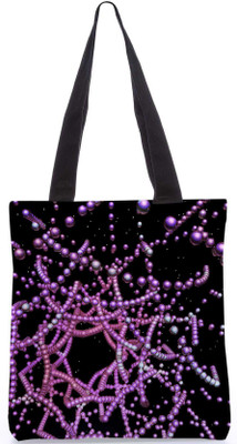 

Snoogg Tote(Purple, Black), Black;purple