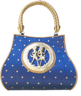 

Bhamini Hand-held Bag(Blue)