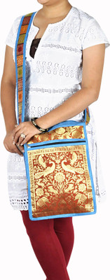 

Lal Haveli Sling Bag(Blue)