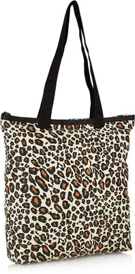 

Pickpocket Tote(White, Brown), Brown;white
