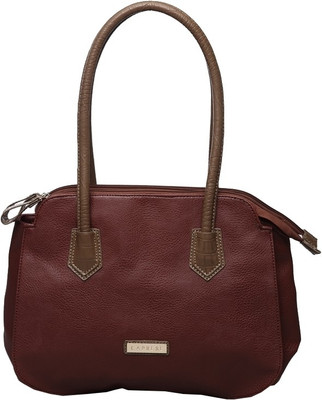 

Caprese Satchel(Brown, Red)