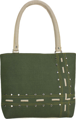 

Govind Hand-held Bag(Green, Grey)