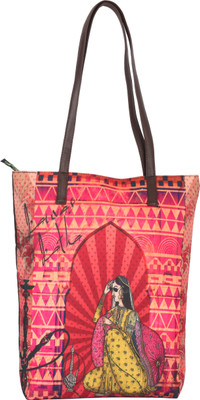 

Kanvas Katha Tote(Multicolor)