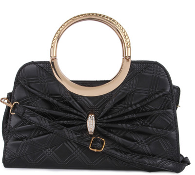 Kleio Hand-held Bag(Black)
