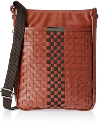 

Caprese Women Casual Brown Leatherette Sling Bag