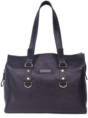 

Justanned Shoulder Bag(Black)