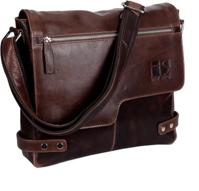 

Hidestitch Messenger Bag(Brown)