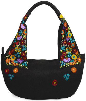 

Indian Rain Hand-held Bag(Black)
