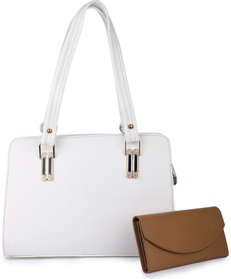 

Women Marks Shoulder Bag(White)