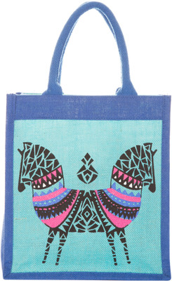 

Jute Cottage Shoulder Bag(Blue)