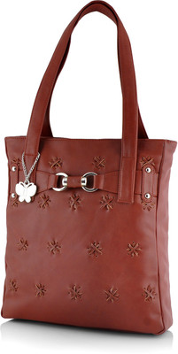 

Butterflies Hand-held Bag(Tan)