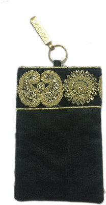 

Loops n knots Pouch Potli(Black)