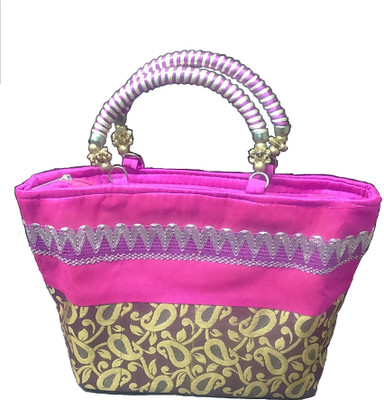

IndoArtisan Hand-held Bag(Pink)