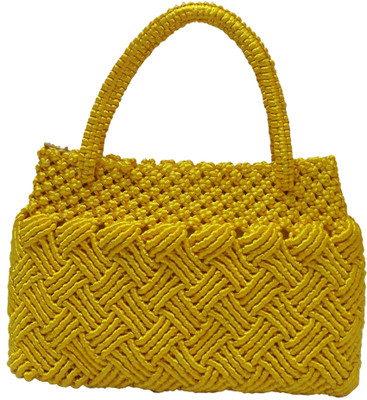 

Rosy Hand-held Bag(Yellow)