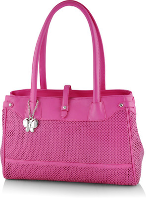 

Butterflies Hand-held Bag(Pink)