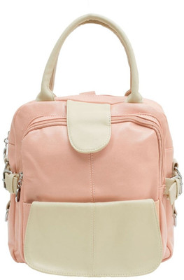 

Hawai Hand-held Bag(Pink, Beige), Beige;pink