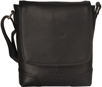 

Justanned Messenger Bag(Black)
