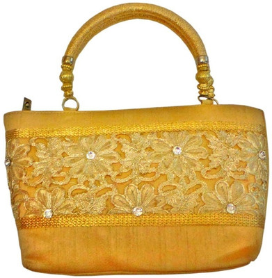 

Bhamini Hand-held Bag(Gold)