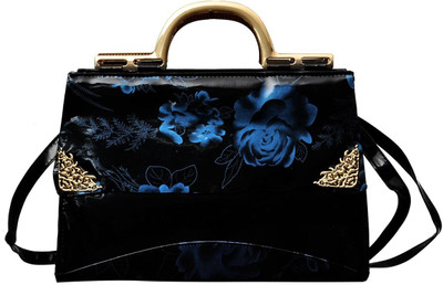 Hawai Hand-held Bag(Black, Blue)