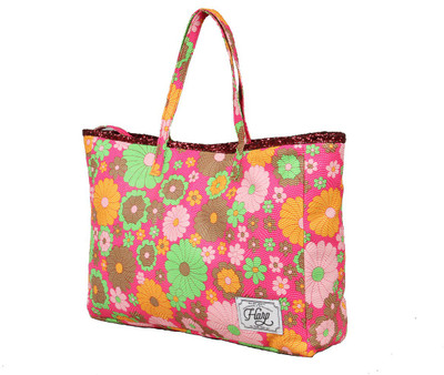 Via Harp Tote(Pink)