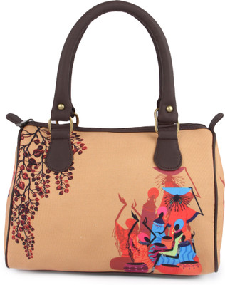 

Zoe Makhoa Hand-held Bag(Brown)