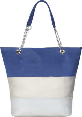 

Adisa Shoulder Bag(Blue, White)