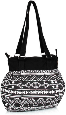 

Home Heart Tote(White, Black), Black;white