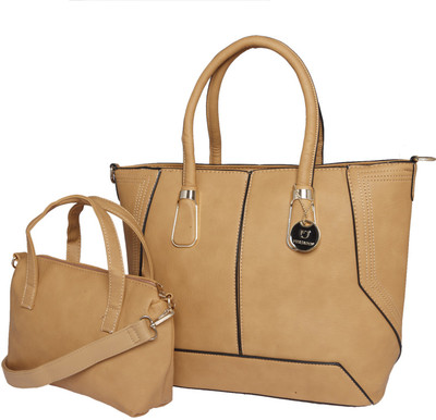 

Fur Jaden Tote(Tan)
