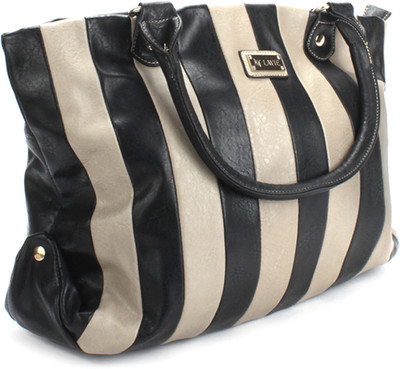 

Lavie Tote(Black, Beige), Beige;black