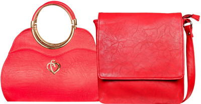 

Louise Belgium Hand-held Bag(Red)