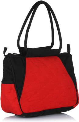 

Home Heart Hand-held Bag(Red, Black), Black;red