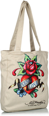

Ed Hardy Tote(Beige)