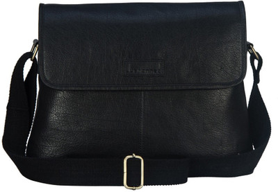

Justanned Messenger Bag(Black)