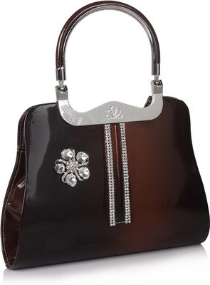 

Jewel Fuel Hand-held Bag(Brown)