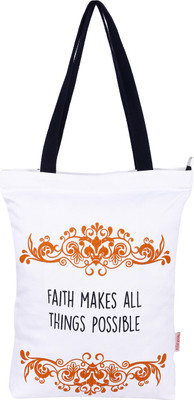 

Nostaljia Tote(Brown, White)