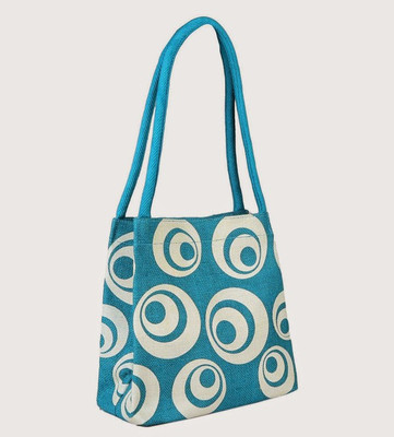 

Jute Tree Shoulder Bag(Blue)