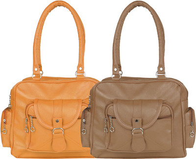 

Fairdeals Shoulder Bag(Tan, Brown), Brown;tan