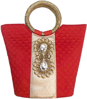 

Bhamini Hand-held Bag(Red)