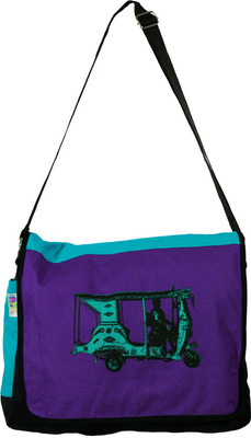 

Fatfatiya Messenger Bag(Purple, Blue), Blue;purple